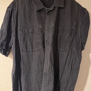 Women’s Black Denim Shirt